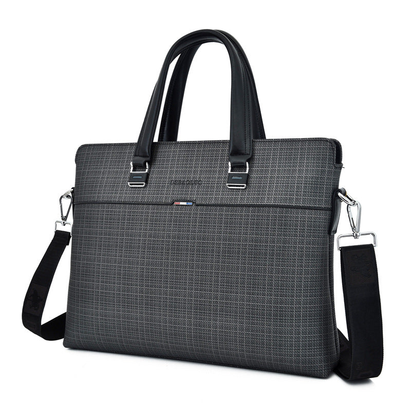 Men's Large Capacity Business Trip Trend Simple Men's Handbags