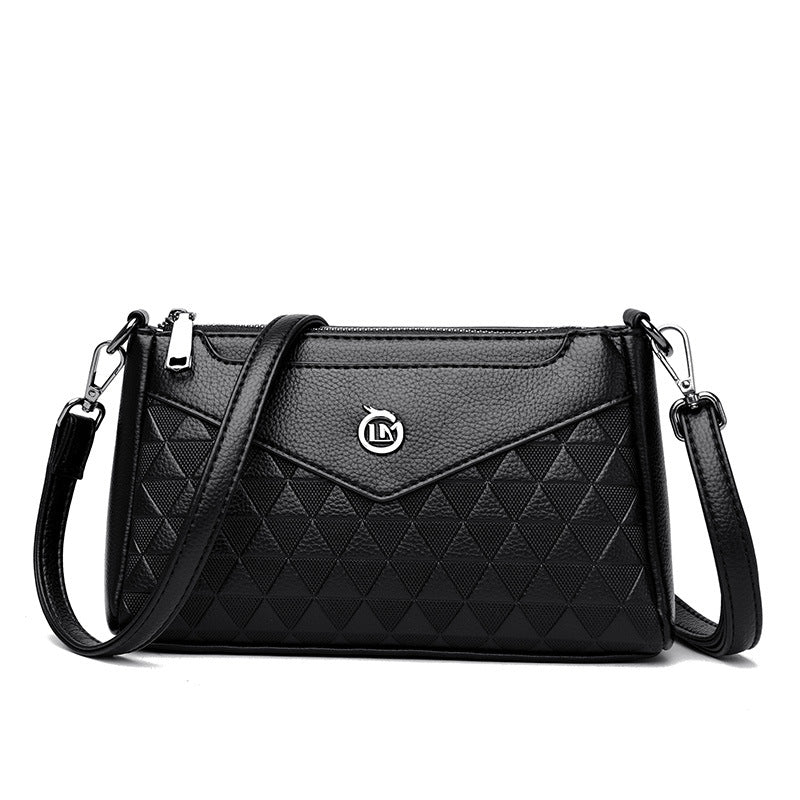 Women's Summer Fashion Rhombus Mobile Advanced Texture Bags