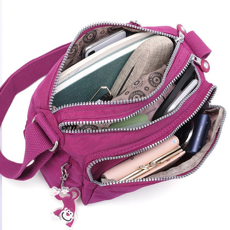 Women's Nylon Fashion Simple Cloth Portable Women's Shoulder Bag