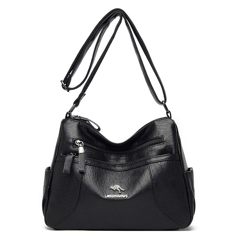 Women's Korean Style Simple Large Capacity Mom Crossbody Bags