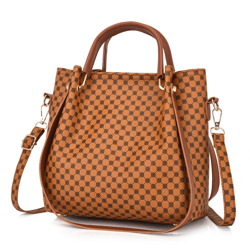 Trendy Attractive Women's Retro Set Printed Women's Shoulder Bag