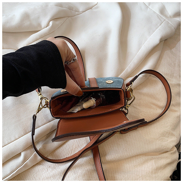Women's Style Western Mini Portable One Saddle Fashionable Stylish Cool Women's Shoulder Bag