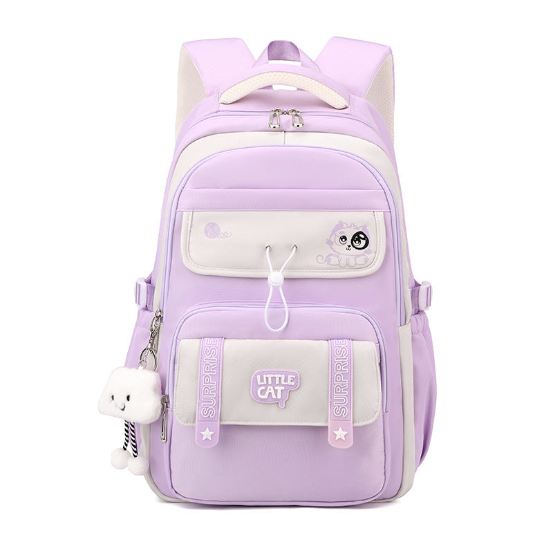 Simple Cute Good-looking Grade Large Capacity Elementary School Students' Schoolbags