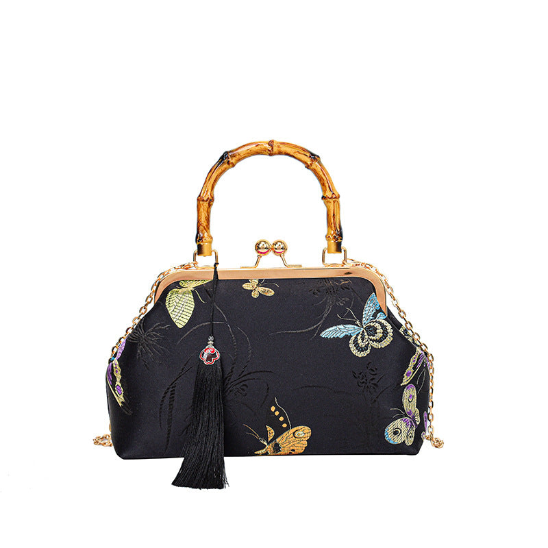 Women's Chinese Style Shell Spring Chain Bamboo Women's Shoulder Bag