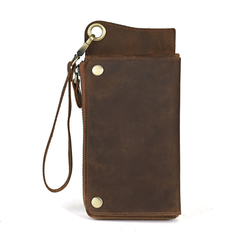 Men's Grab Large Capacity Clutch Multiple Slots Men's Wallets