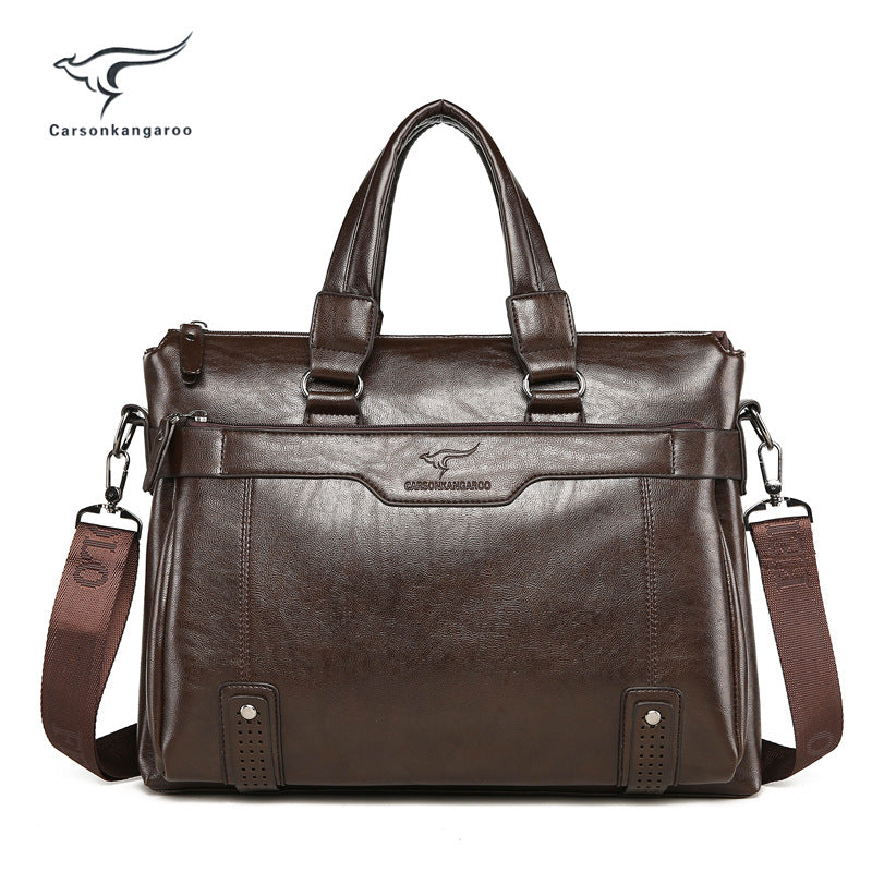 Men's Trendy Glamorous Horizontal Business Computer Men's Handbags