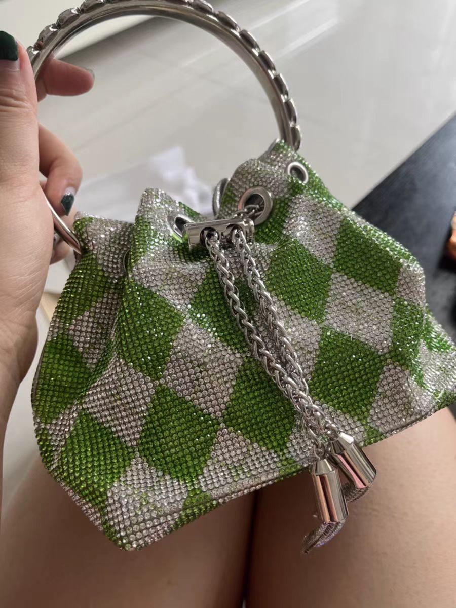 Women's Elegant Popular Shiny Diamond Rhinestone Full Shoulder Bags