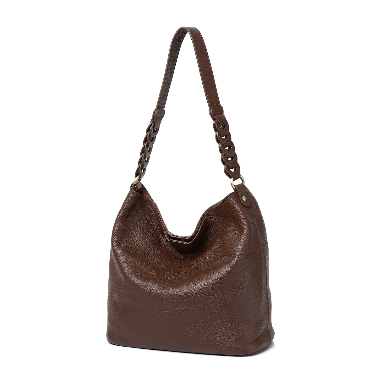 Women's Genuine Leather High-grade Light Luxury Underarm Fashion Large Capacity Women's Shoulder Bag