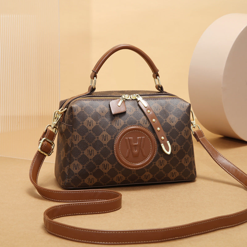 Women's Commuter Retro Easy Matching Large Capacity Shoulder Bags