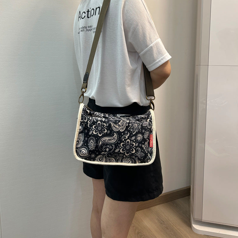 National Fashion Ethnic Print Large Capacity Crossbody Bags