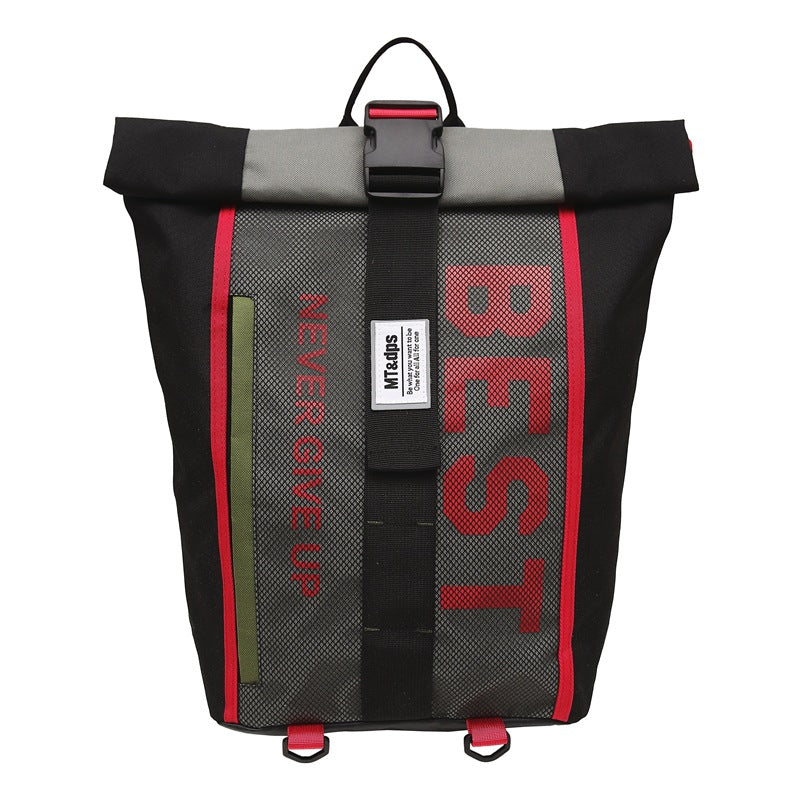 Fashion Unisex Leisure Personalized Contrast Color Backpacks