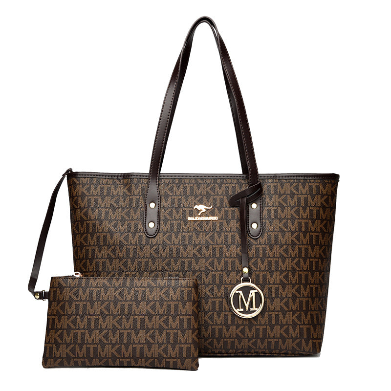 Women's Large Capacity Totes Simple Fashion Letter Handbags