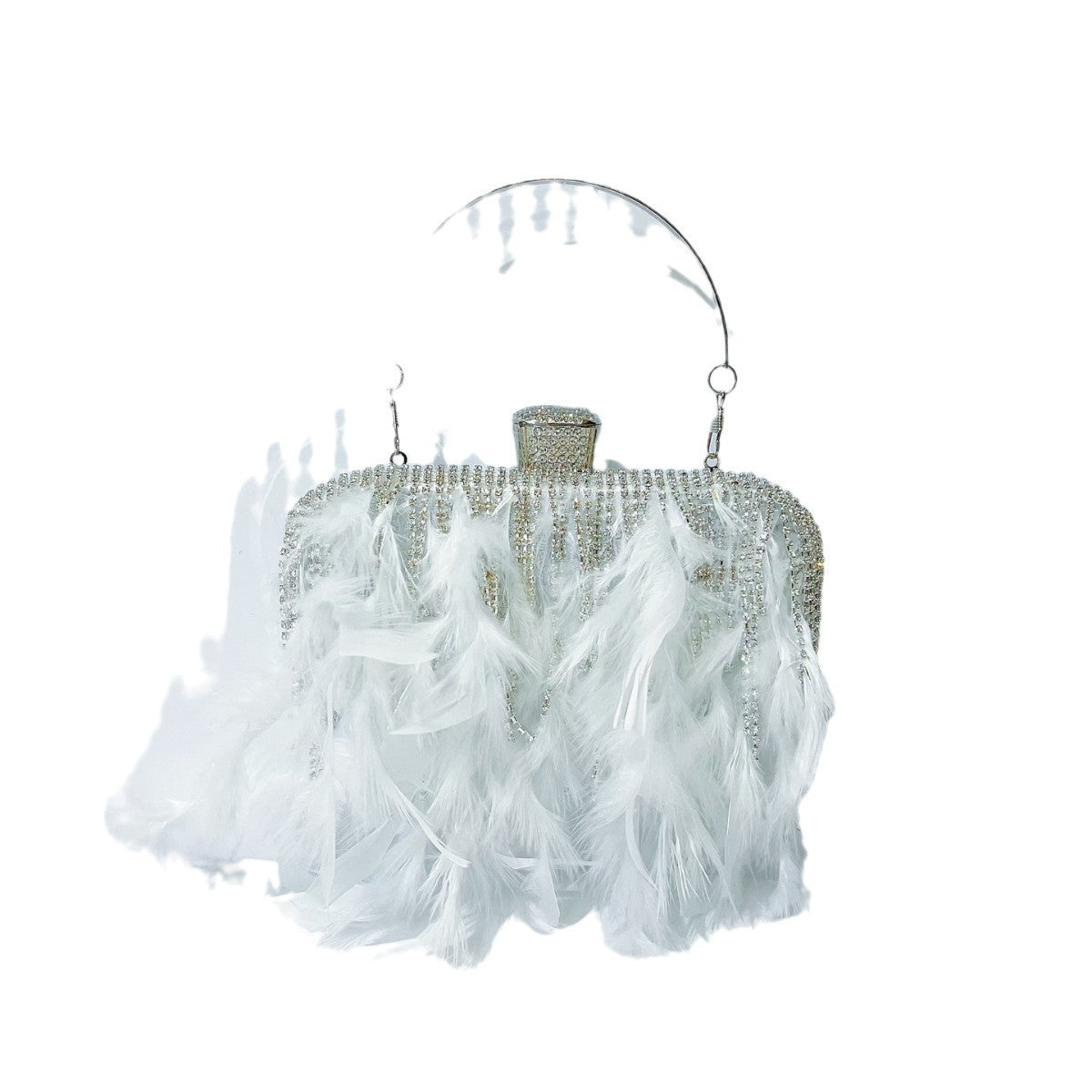 Style Clutch Diamond Tassel Wedding Banquet Handbags