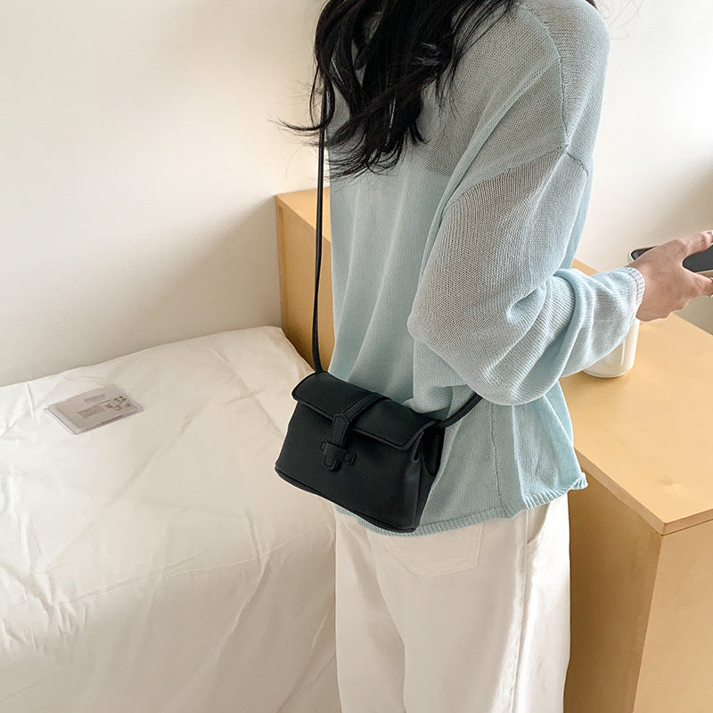 Women's Niche Design Simple Style Versatile Spring High-grade Small Square Bags