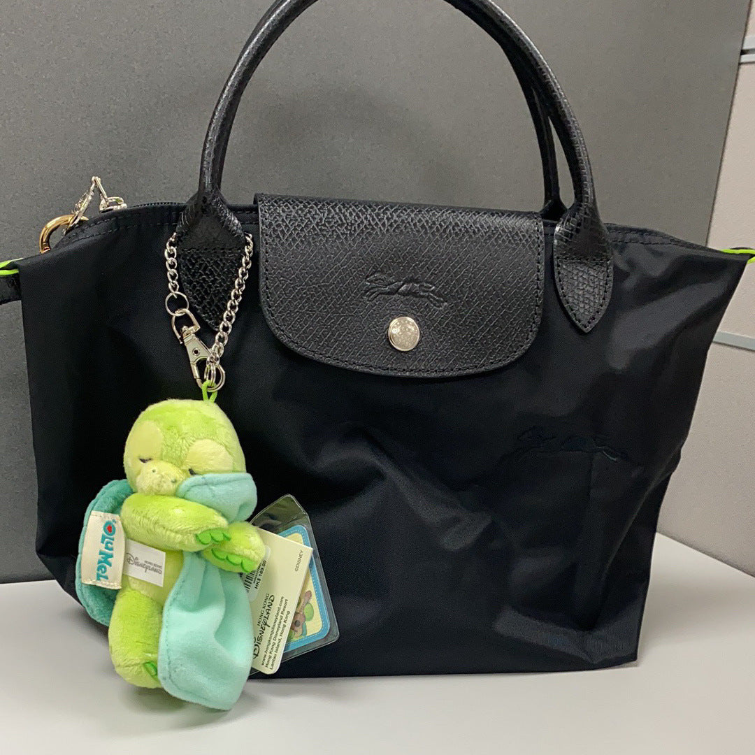 Women's Nylon Dumpling Embroidered Large Capacity Totes Shoulder Bags