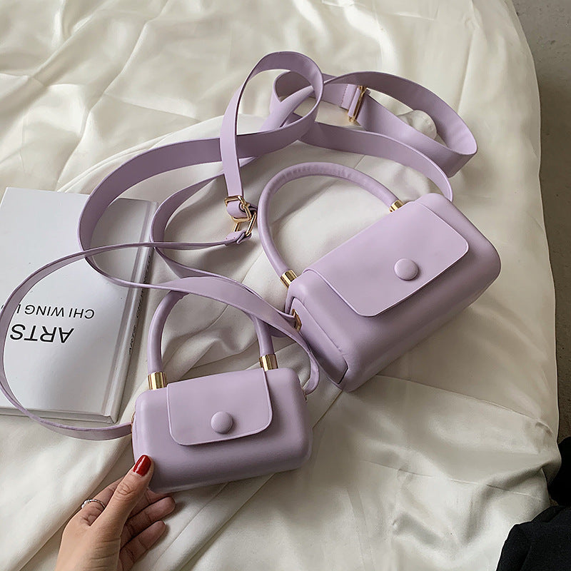 Women's Fashionable Pottery Popular Candy Color Simple Handbags