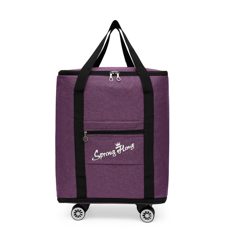 With Wheels Large Capacity Quilt Clothes Bags
