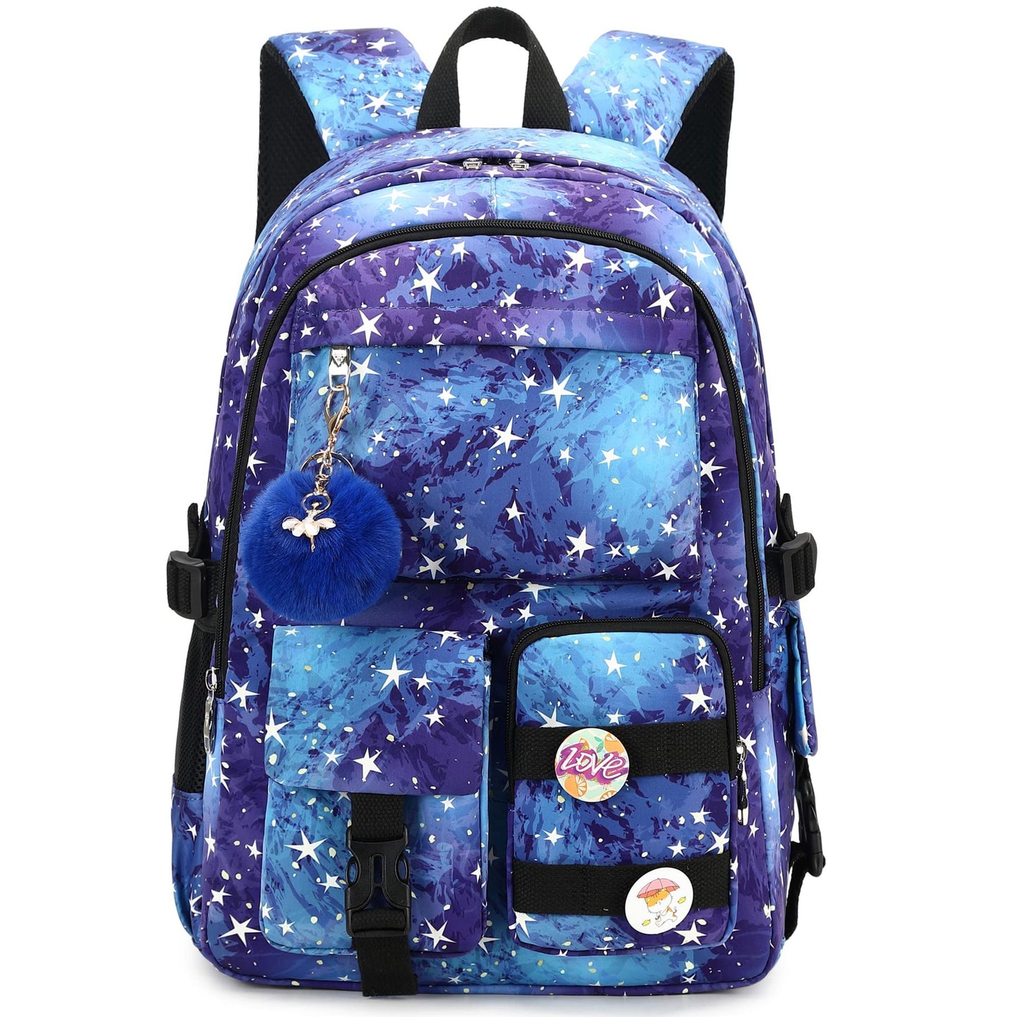 Female Junior High Large Capacity College Backpacks