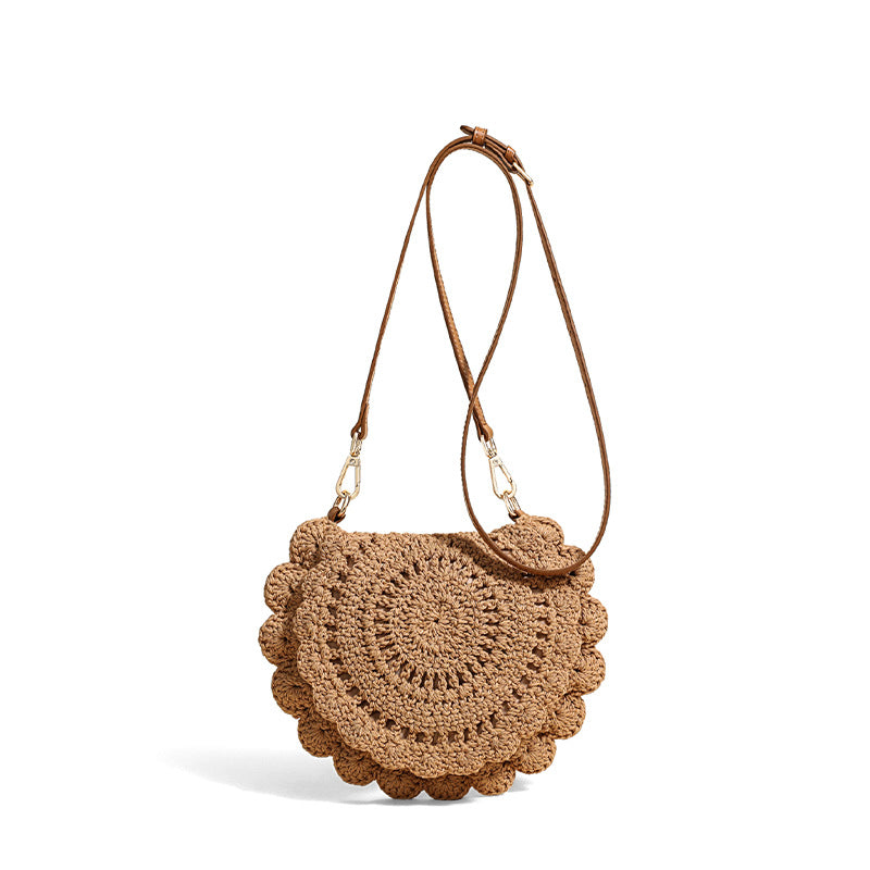 Creative Women's Hand-woven Summer Vacation Beach Women's Messenger Bag