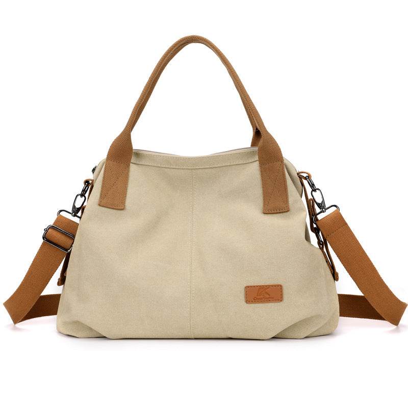 Women's Fashionable Simple Korean Style Large Capacity Shoulder Bags