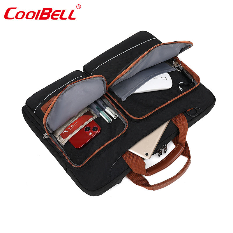 Men's High-grade Portable Style Retro Fashion Laptop Bags