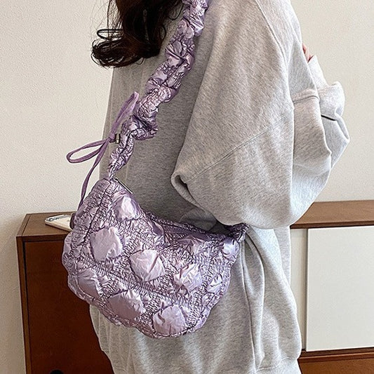 Minority Mini Cloud High Sense Sier Crossbody Bags