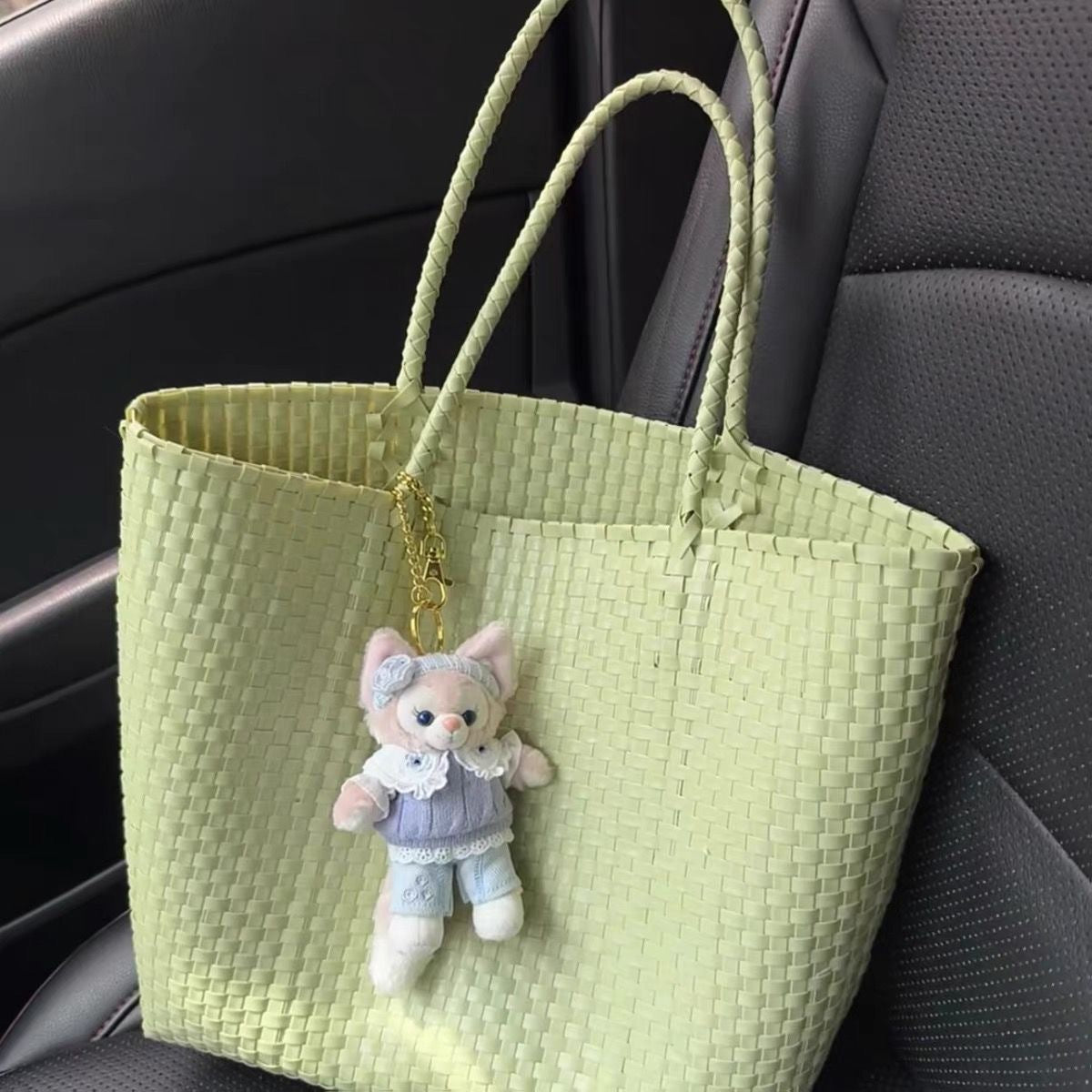 Women's Woven Summer Hand-woven Vegetable Basket Environmental Protection Material Women's Handbag