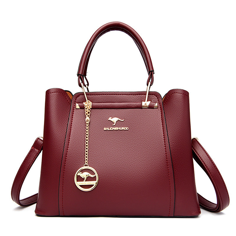 Women's Fashion Simple Mom Large Capacity Handbags