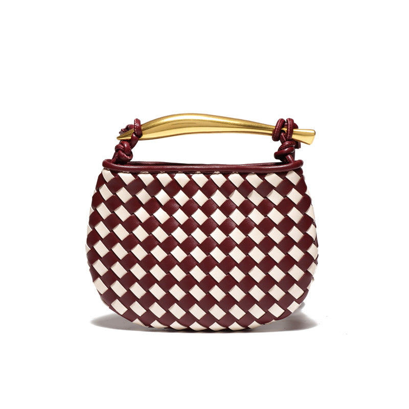Women's Sardine Series Weaving Fashion Mini Hand Dumpling Women's Handbag
