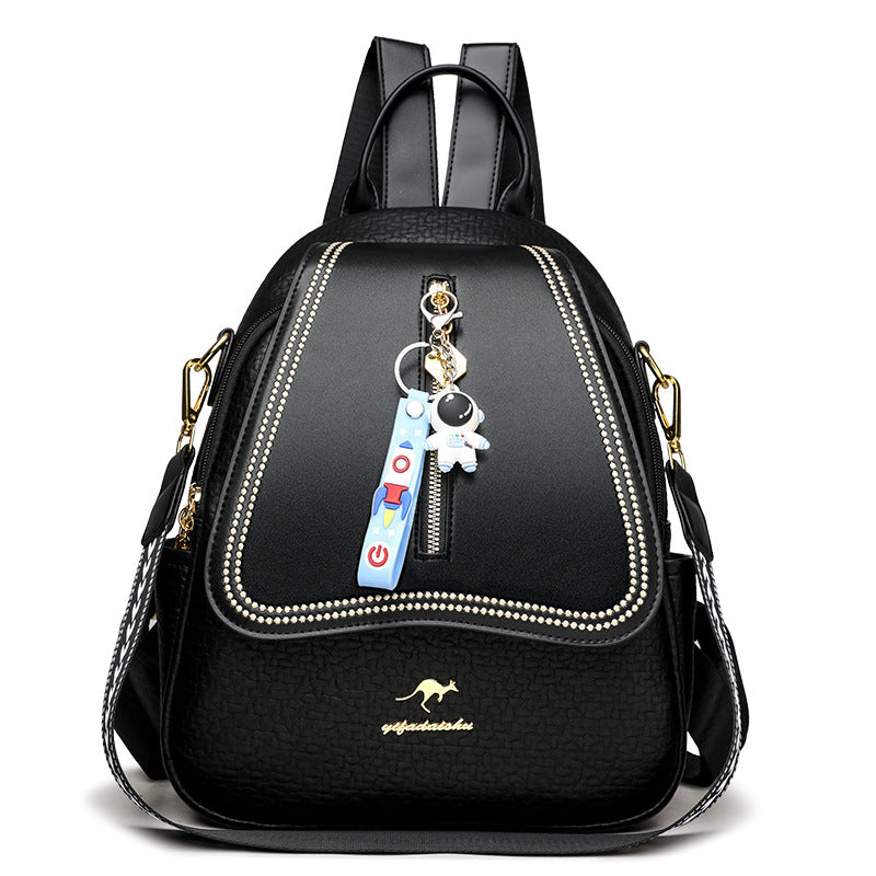 Women's Luxury Fashion Niche Commuter Large Capacity Backpacks