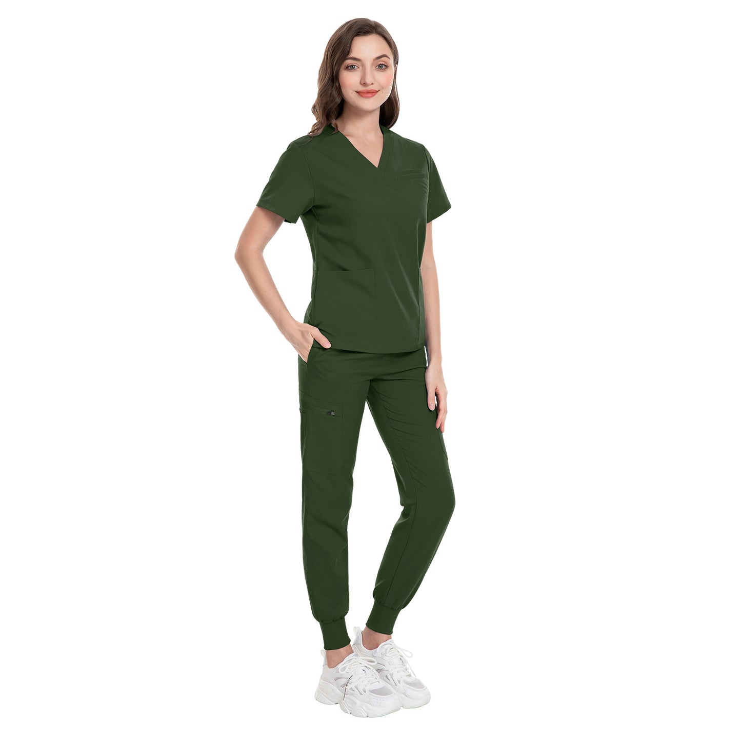 Women's For Nursing Workers Work Clothes High Uniform