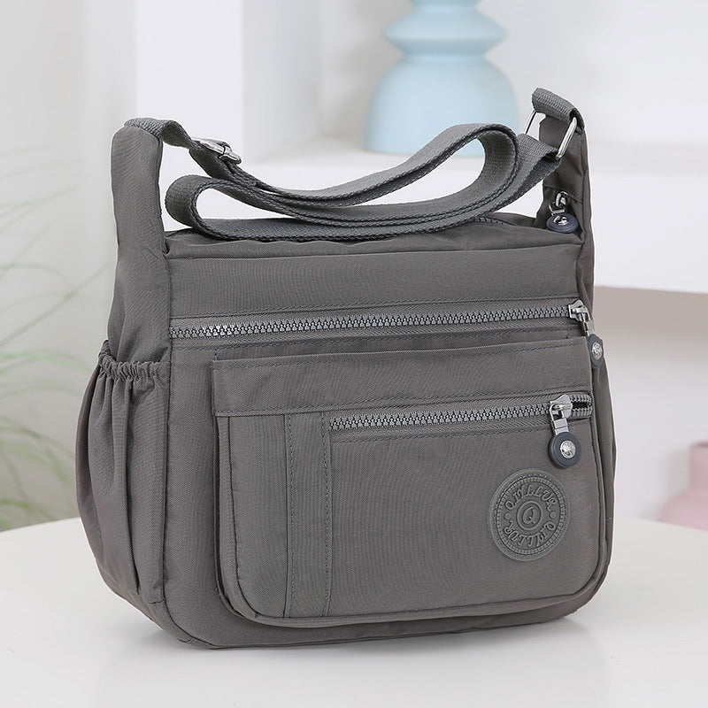 Women's Korean Style Nylon Canvas Large Capacity Travel Bags