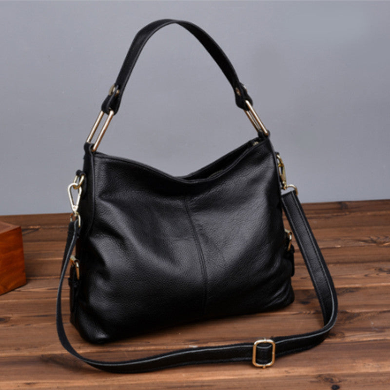 Women's Stylish Genuine Leather Trendy Cowhide Crossbody Bags