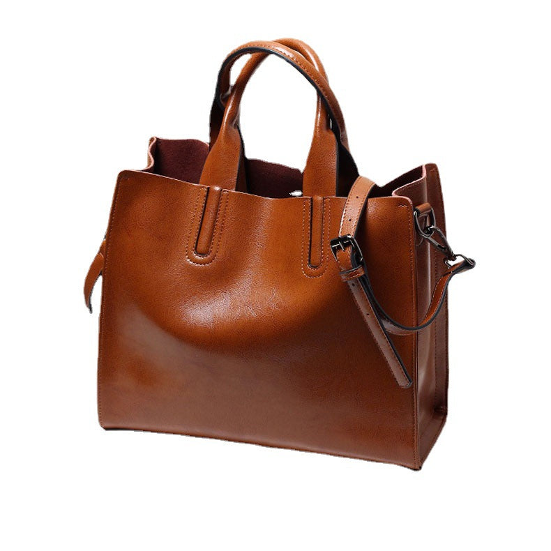 Innovative Women's Summer Genuine Leather Join Handbags