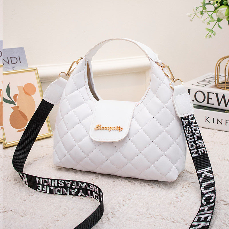 Elegant Women's Korean Fashion Rhombus Trendy Women's Handbag