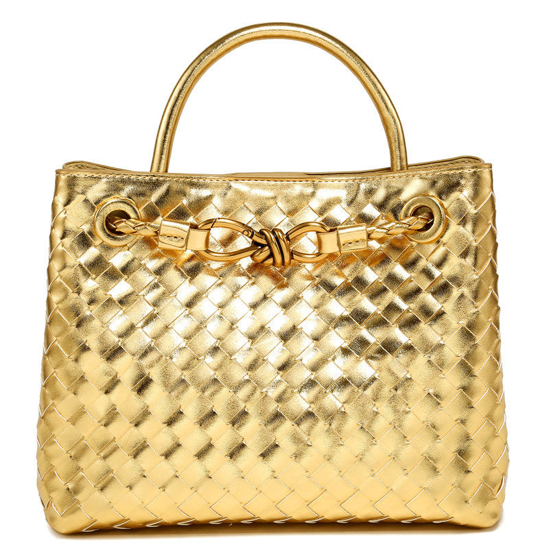 Women's Stylish Classic Slouchy Woven Retro Handbags