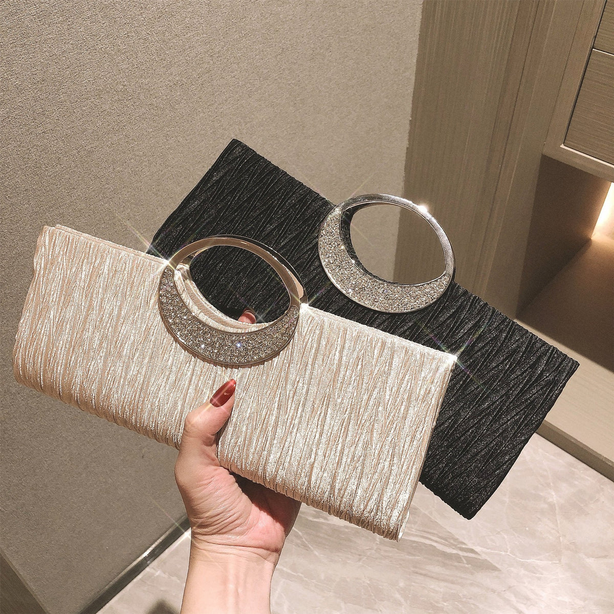 Light Luxury Dinner All Match Dress Clutch Women's Handbag