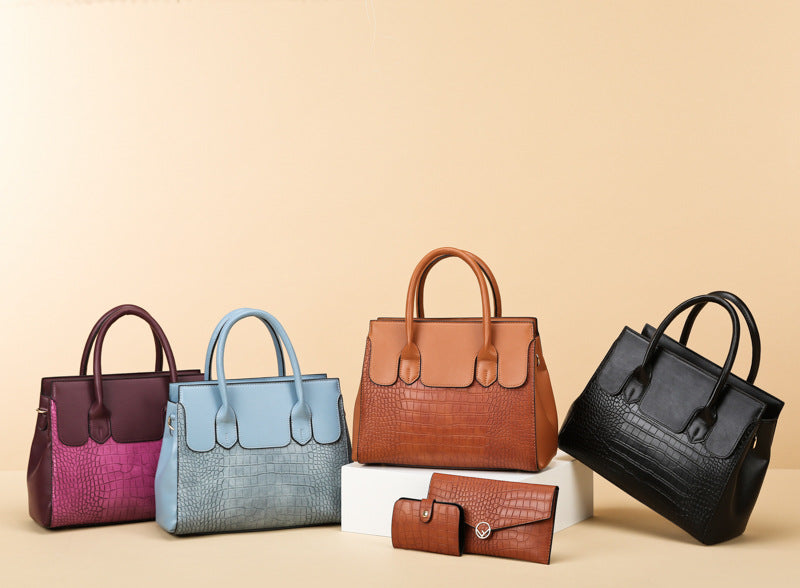 Women's Fashion Classic Stylish Retro Three-piece Shoulder Bags