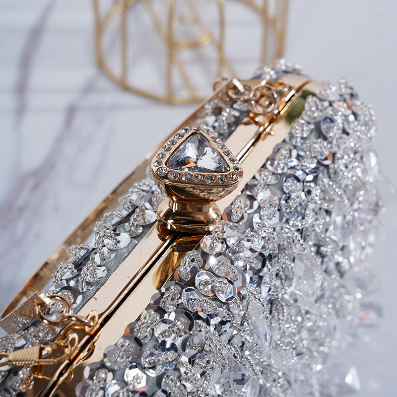 Women's Embroidered Beaded Sequined For Fashion Banquet Evening Bags