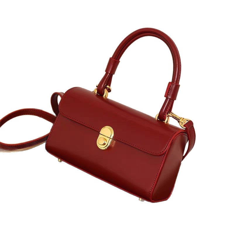 Women's Gift For Bride Wedding Red High-grade Portable Bags