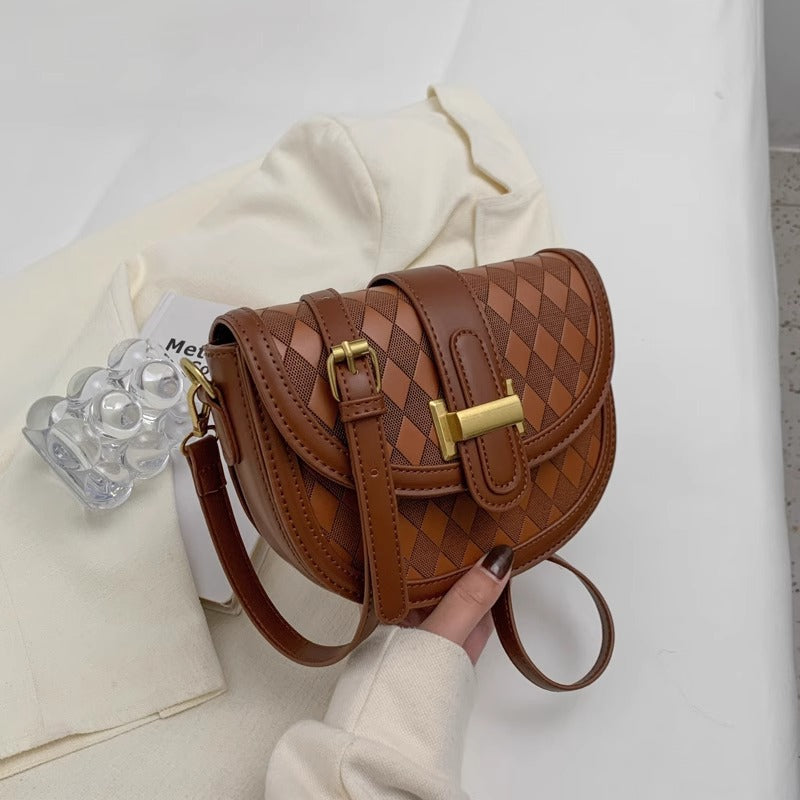 High-grade Female Niche Contrast Color Fashion Crossbody Bags