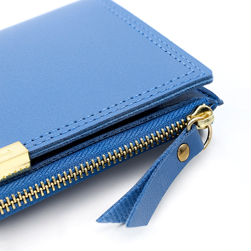Women's Korean Long Multiple Slots Zipper Female Ladies Wallet