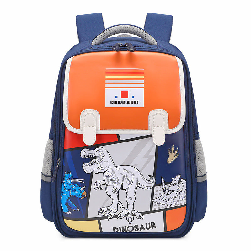 Secondary Dinosaur Unicorn Primary Boys Burden Reduction Elementary School Students' Schoolbags