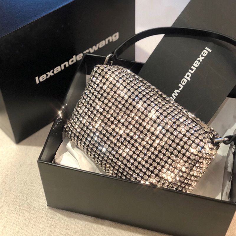 Rhinestone Full Diamond King Fashion Portable Handbags