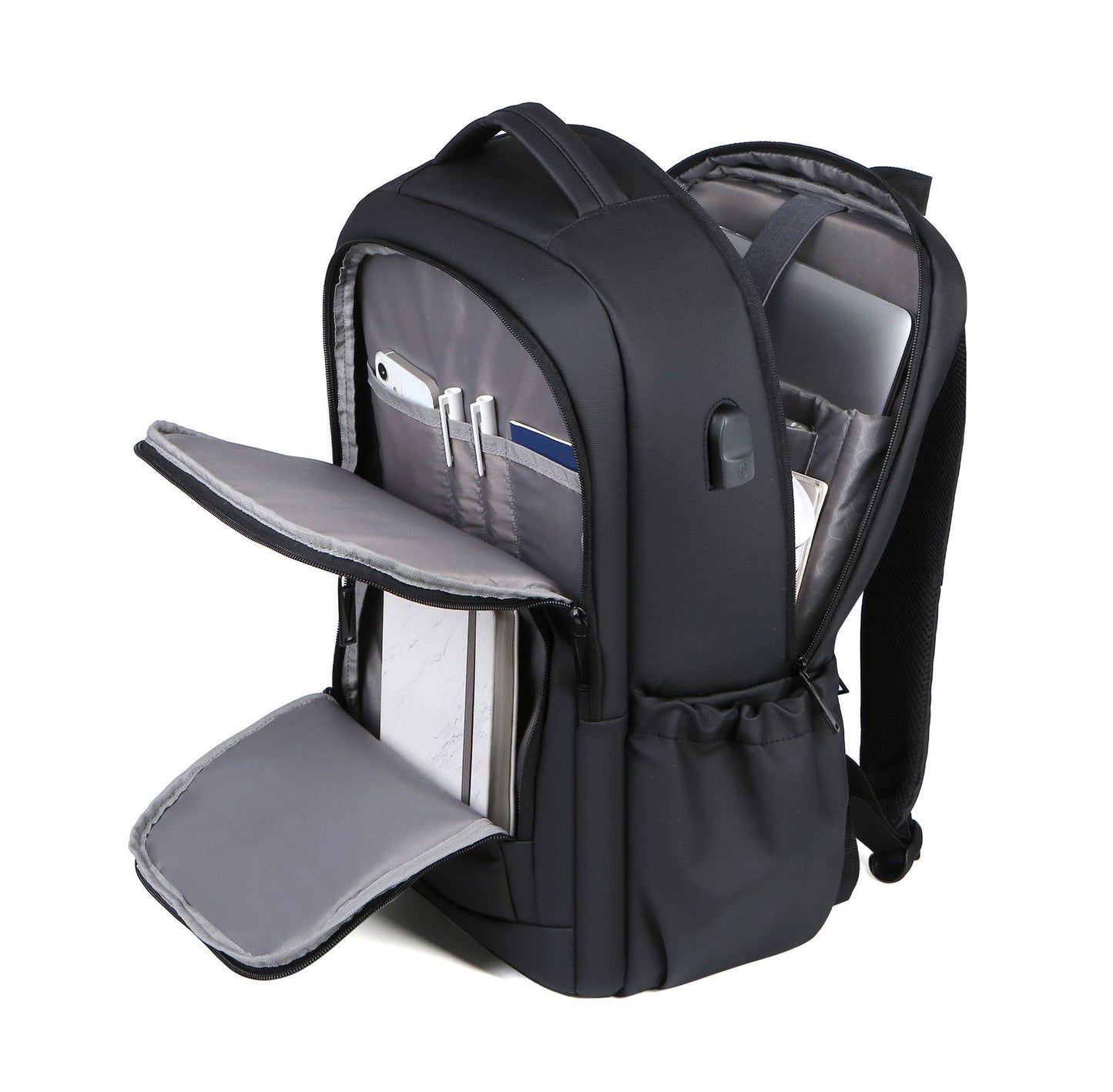 Men's Capacity Reflective Computer Commuter Business Portable Backpacks