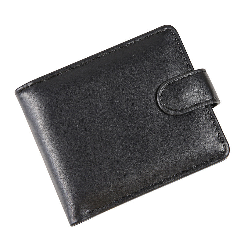 Men's Short Business Simplicity Fashion Soft Leather Men's Wallet