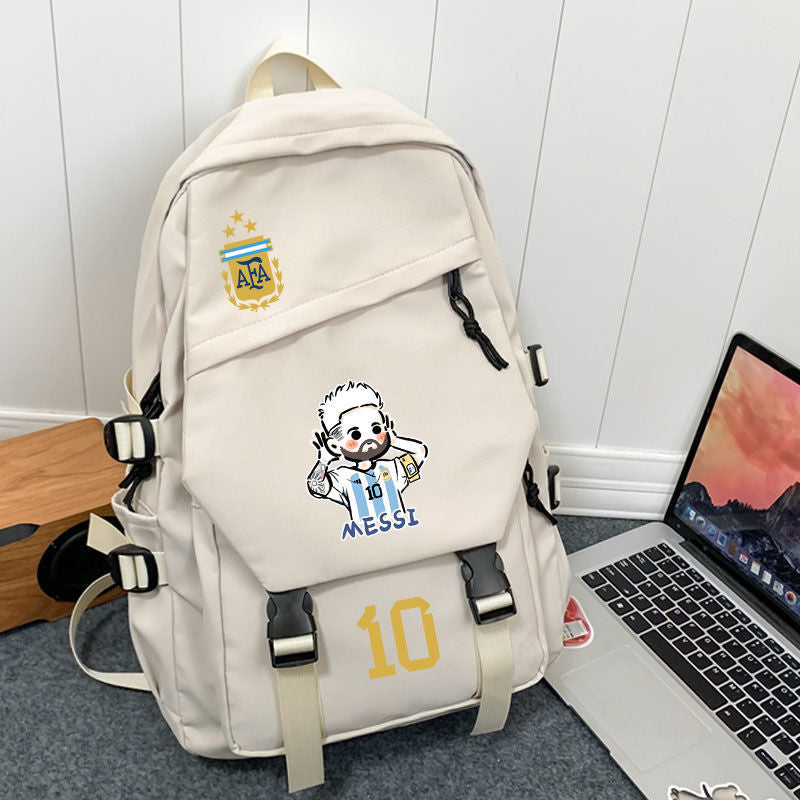 Women's & Men's & Cristiano Football Peripheral High Primary Backpacks