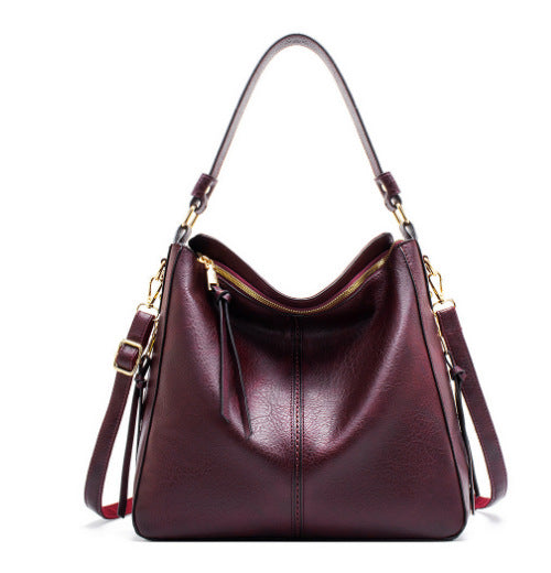 Women's Simple Hobo Korean Style Big Women's Shoulder Bag