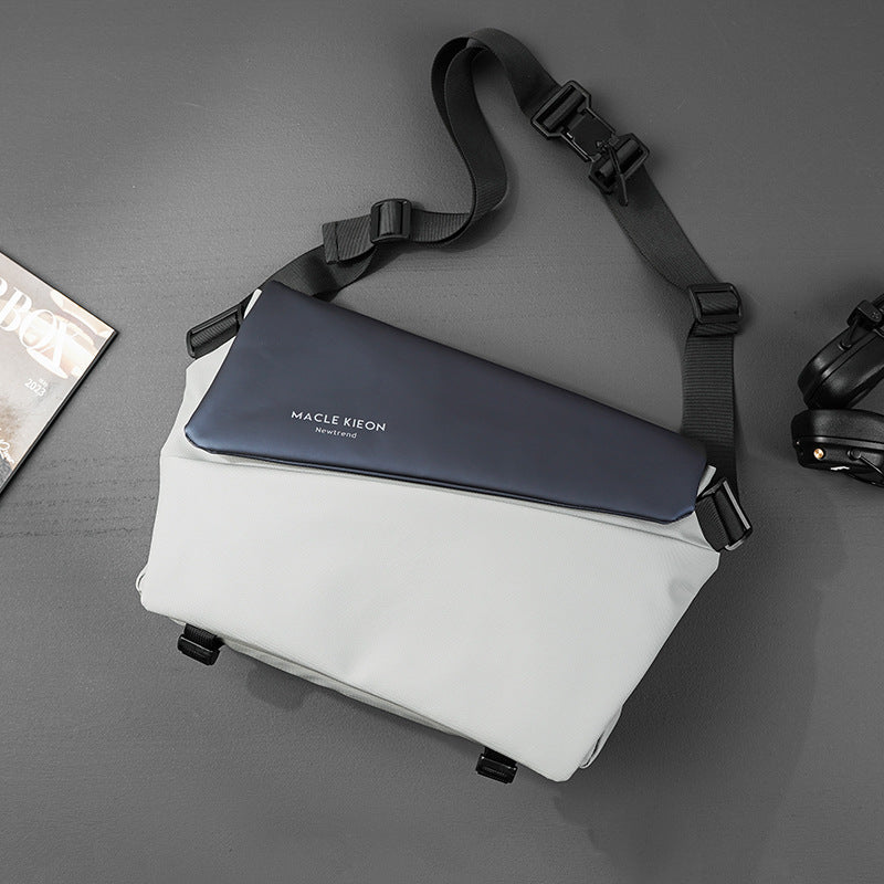 Classy Motorcycle Commuter Oxford Cloth Street Men's Shoulder Bags