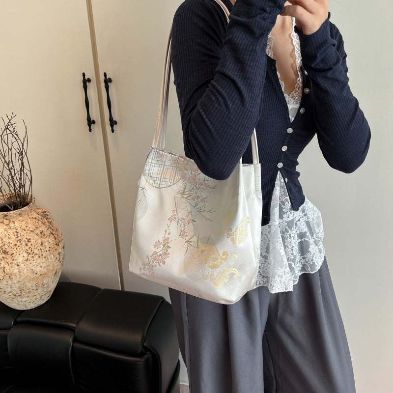 Printing Temperament Leisure Simple Gentle Summer Wind Bags